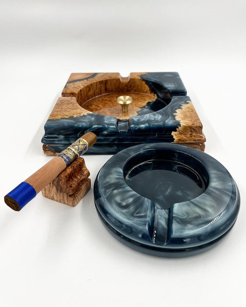 Premium Cigar Tray Set