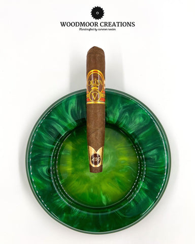 Single Epoxy Cigar Tray