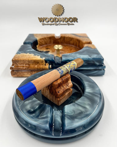 Premium Cigar Tray Set