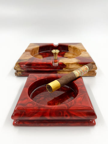 Premium Cigar Tray Set