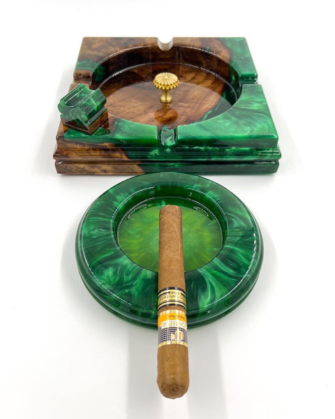Premium Cigar Tray Set